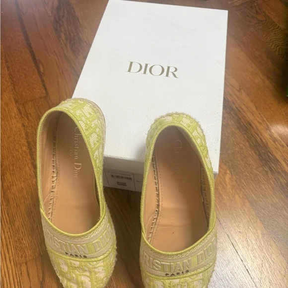 Dior Granville Green Espadrilles - Picture 6 of 7